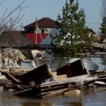 Flooding in Orenburg region