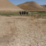FILE PHOTO: Parched field is pictured in Balkh province