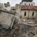 Israeli missiles strike Gaza hospital, in Gaza City