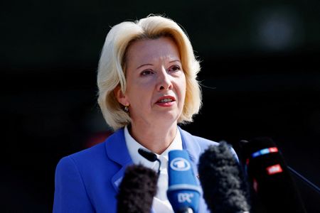 FILE PHOTO: Defence ministers of Germany, Estonia and Latvia visit