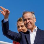 Canada’s Prime Minister Mark Carney campaigns in Nova Scotia Canada