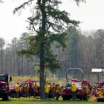 Wildfire in New Jersey