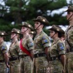 ANZAC Day dawn service at Coogee Beach in Sydney