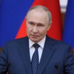 Russian President Putin addresses Council of Legislators in Saint Petersburg