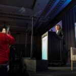 Former U.S. Vice President Kamala Harris attends gala in San