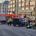 Several injured after car drives into crowd in German city