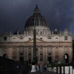 St. Peter’s Basilica ahead of the conclave to elect the