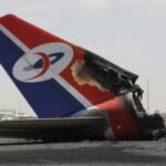 Aftermath of an Israeli airstrike, in Sanaa