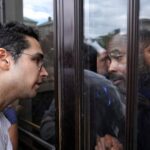 Pro-Palestinian protest held at Butler library at Columbia Nniversity