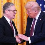 British Prime Minister Starmer meets with U.S. President Trump in