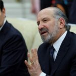 FILE PHOTO: U.S. Commerce Secretary Howard Lutnick speaks during a