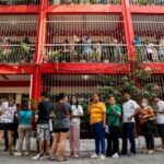 Filipinos vote during the midterm elections in the Philippines