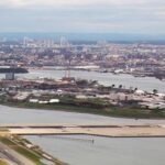 FILE PHOTO: Rikers Island is seen in this aerial photograph