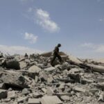 FILE PHOTO: Aftermath of U.S. air strikes in Sanaa