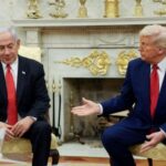 FILE PHOTO: U.S. President Trump meets Israeli PM Netanyahu in