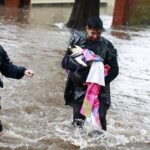 Floods caused by heavy rains in Buenos Aires