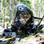 Helicopter collision in Finland