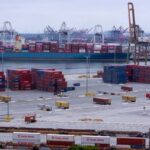 FILE PHOTO: Shipping containers from China are shown at the
