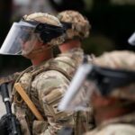 California National Guard in Los Angeles