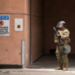 California National Guard in Los Angeles