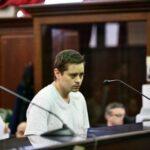 John Woeltz, 37, appears for arraignment in Manhattan Criminal Court