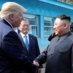 FILE PHOTO: Trump meets with North Korean leader Kim Jong