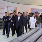 North Korean leader Kim Jong Un inspects military factories in