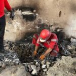 Iranian Red Crescent Society continues rescue efforts in rubble of