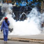 Demonstration against the death of a Kenyan blogger Albert Ojwang