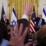 U.S. President Trump meets Israeli PM Netanyahu in Washington