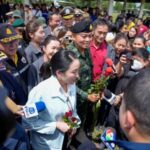 Thailand’s Prime Minister Paetongtarn Shinawatra visits Ubon Ratchathani province