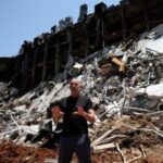 Weizmann Institute of Science buildings left in ruins following an