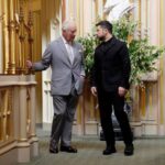 Britain’s King Charles meets with Ukrainian President Volodymyr Zelenskiy