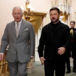 Britain’s King Charles meets with Ukrainian President Volodymyr Zelenskiy