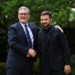British PM Starmer meets Ukrainian President Zelenskiy in London