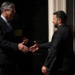British PM Starmer meets Ukrainian President Zelenskiy in London
