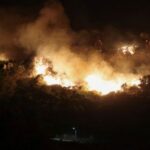 Greece battles wildfire on Chios island