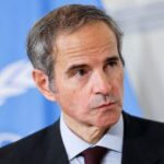 Doorstep with IAEA Director General Rafael Grossi