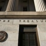 The U.S Treasury building in Washington