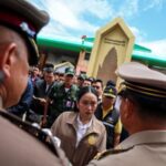 Thai PM Shinawatra visits disputed border as tensions simmer