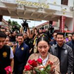 Thai PM Shinawatra visits disputed border as tensions simmer