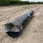 Debris from a SpaceX craft in Matamoros
