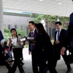 South Korea’s Yoon appears for questioning over special prosecutor’s probe