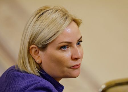 FILE PHOTO: Russian Minister of Culture Olga Lyubimova attends a
