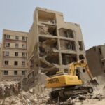 FILE PHOTO: A view shows the aftermath of an Israeli