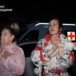Aftermath of a Russian drone attack in Odesa
