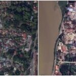 A Google Earth image shows an area in Bhamo