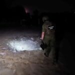 Aftermath of drone attack in Kursk