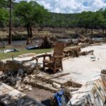 FILE PHOTO: Aftermath of deadly flooding in Hunt, Texas