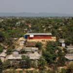 FILE PHOTO: A view of the Rohingya refugee camp with
